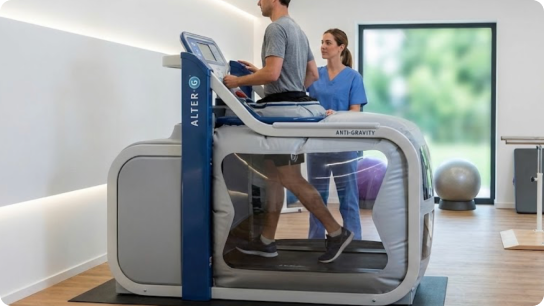 중력 조절 보행 재활